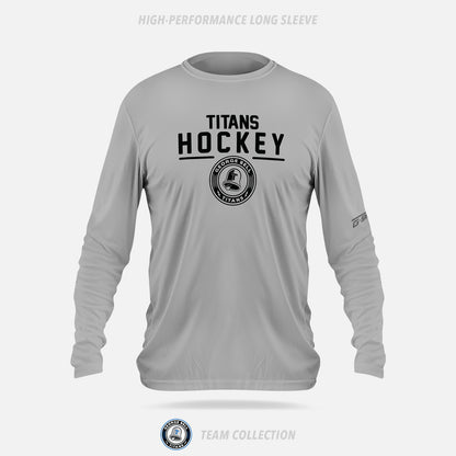 George Bell Titans High-Performance Long Sleeve - George Bell Titans Team Collection