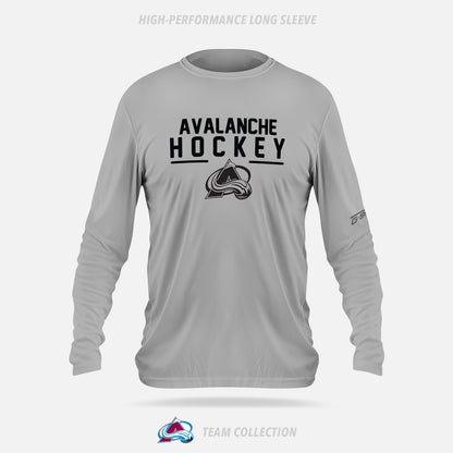 Avalanche Minor Sports High-Performance Long Sleeve - Avalanche Minor Sports Team Collection