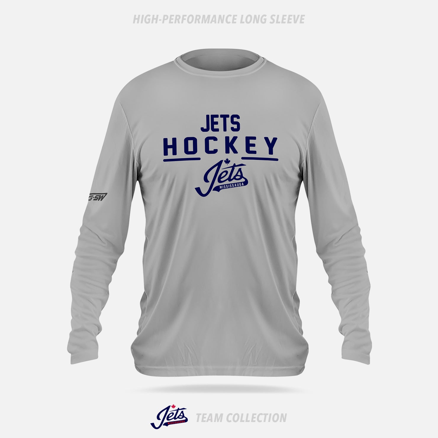 Mississauga Jets High-Performance Long Sleeve - Mississauga Jets Team Collection