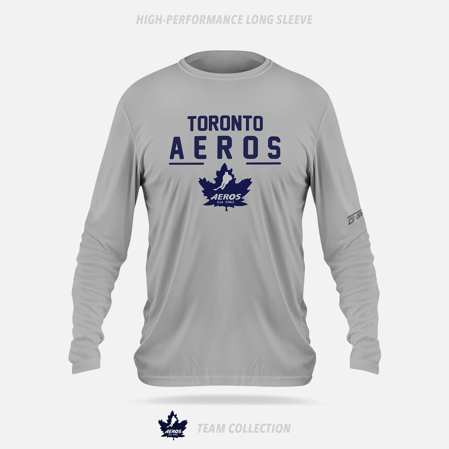 Toronto Aeros High-Performance Long Sleeve - Toronto Aeros Team Collection