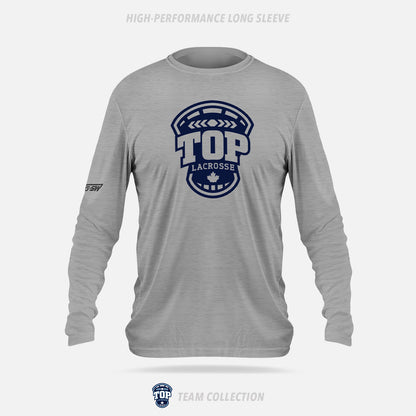 TOP Lacrosse High Performance Long Sleeve - TOP Lacrosse Team Collection