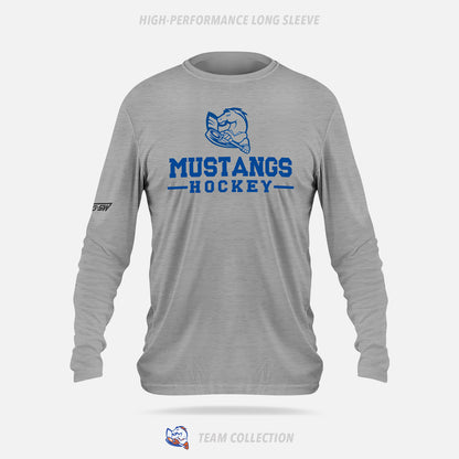 Victoria Village Mustangs High-Performance Long Sleeve