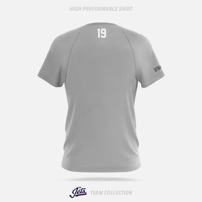 Mississauga Jets High-Performance Shirt - Mississauga Jets Team Collection