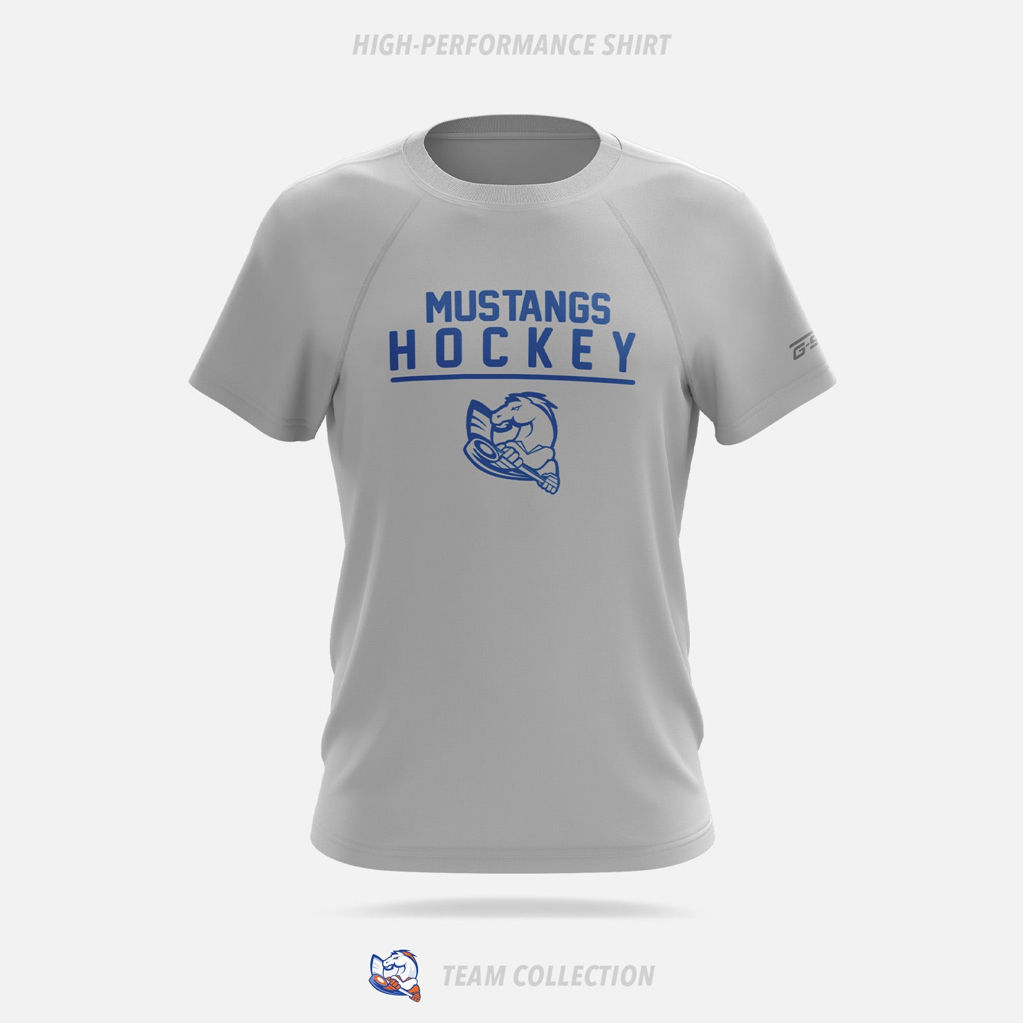 Victoria Village Mustangs High-Performance Shirt - Victoria Village Mustangs Team Collection