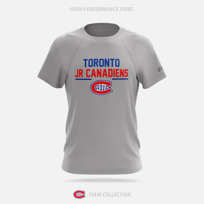 Toronto Jr. Canadiens High-Performance Shirt - Toronto Jr. Canadiens Team Collection