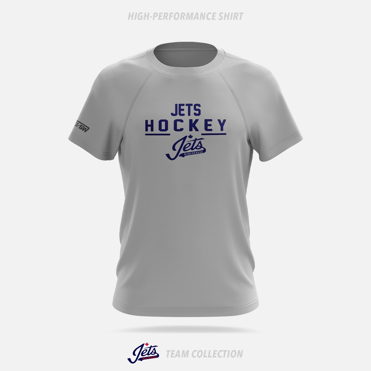 Mississauga Jets High-Performance Shirt - Mississauga Jets Team Collection