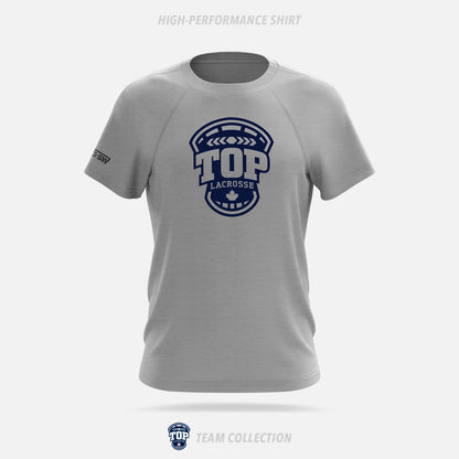 TOP Lacrosse High Performance Shirt - TOP Lacrosse Team Collection