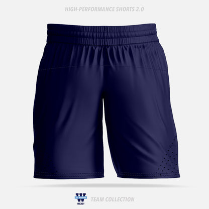 JCC Warriors High-Performance Shorts 2.0 - JCC Warriors Team Collection