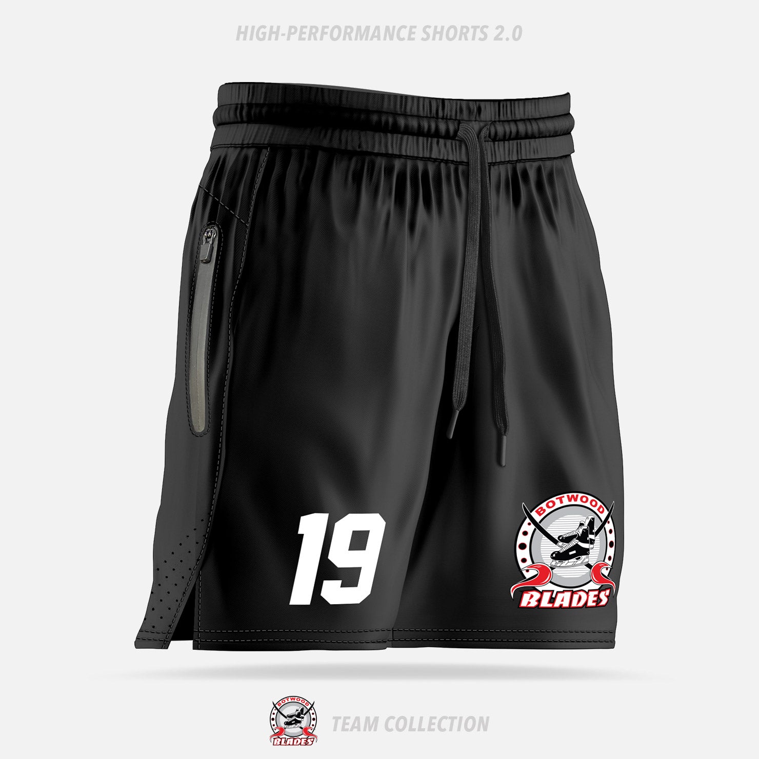 Botwood Blades High-Performance Shorts - Botwood Blades Team Collection