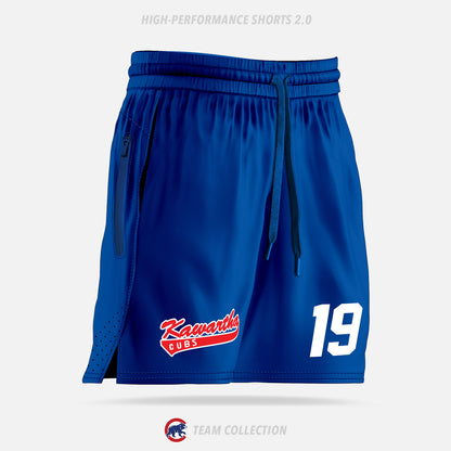 Kawartha Cubs High-Performance Shorts 2.0 - Kawartha Cubs Team Collection