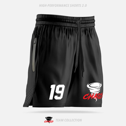 Chaos Hockey High-Performance Shorts 2.0 - Chaos Hockey Team Collection