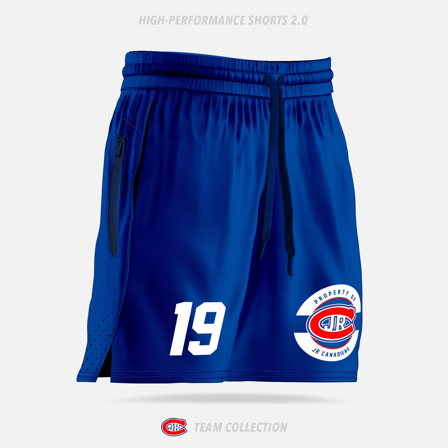 Toronto Jr. Canadiens High-Performance Shorts 2.0 - Toronto Jr. Canadiens Team Collection