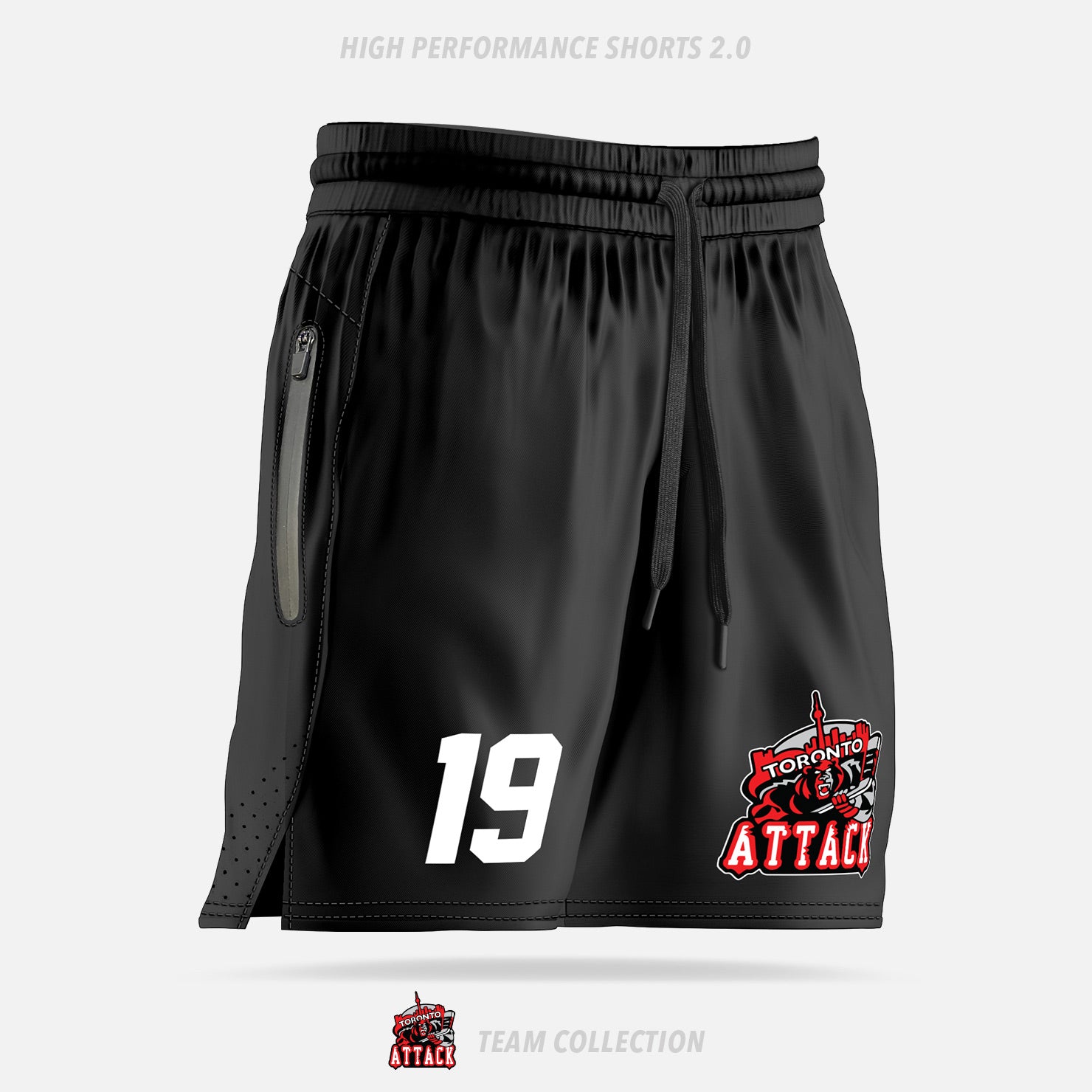 Toronto Attack High-Performance Shorts 2.0 - Toronto Attack Team Collection