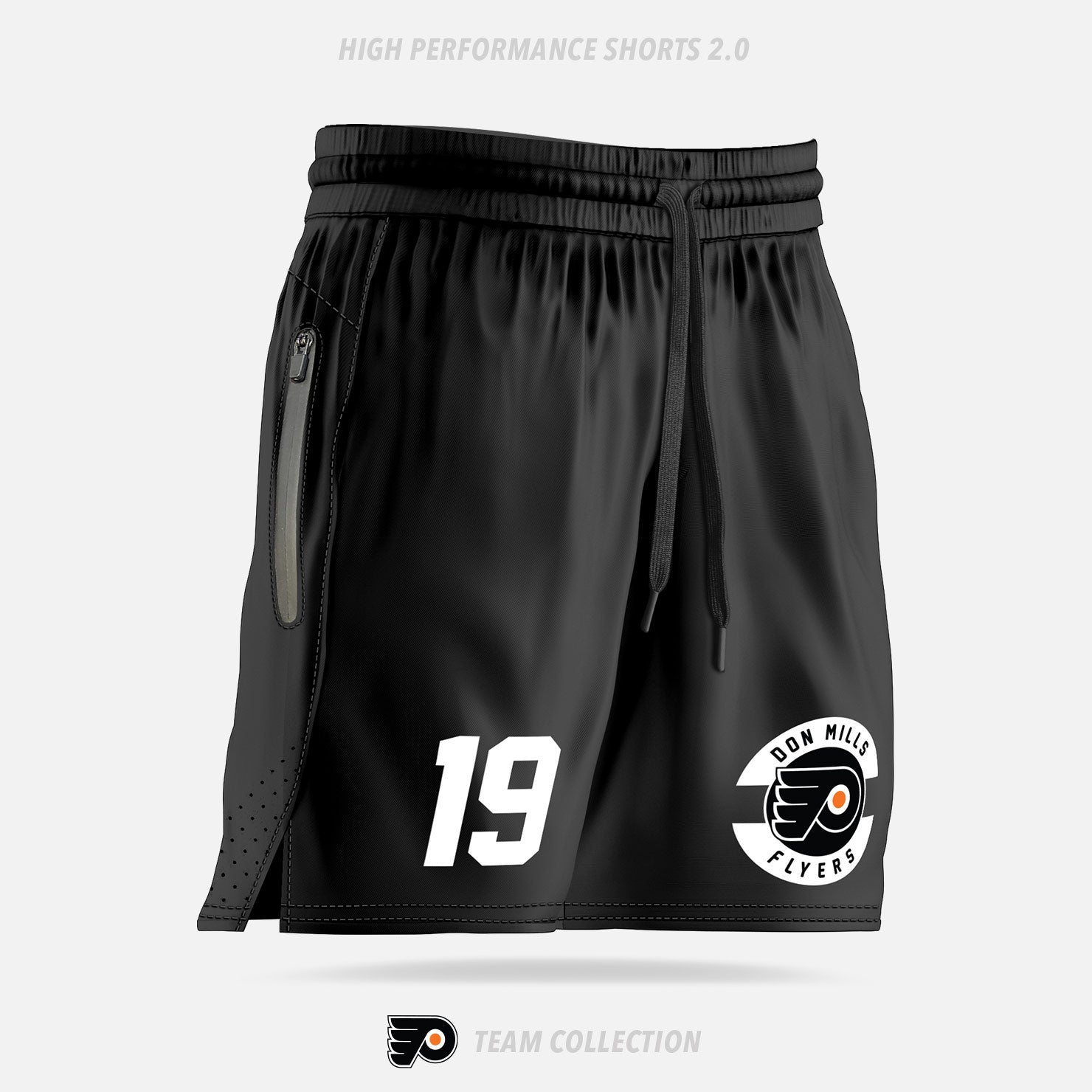 Don Mills Flyers High-Performance Shorts 2.0