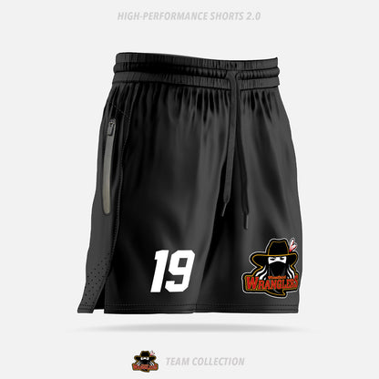 Wheatland Wranglers High-Performance Shorts 2.0