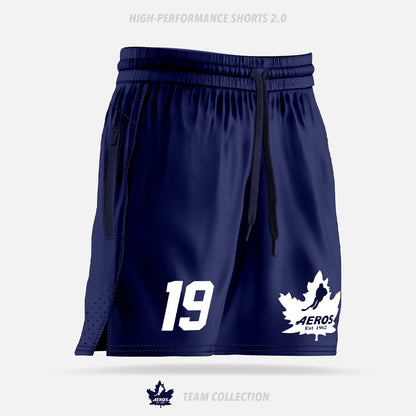 Toronto Aeros High-Performance Shorts 2.0