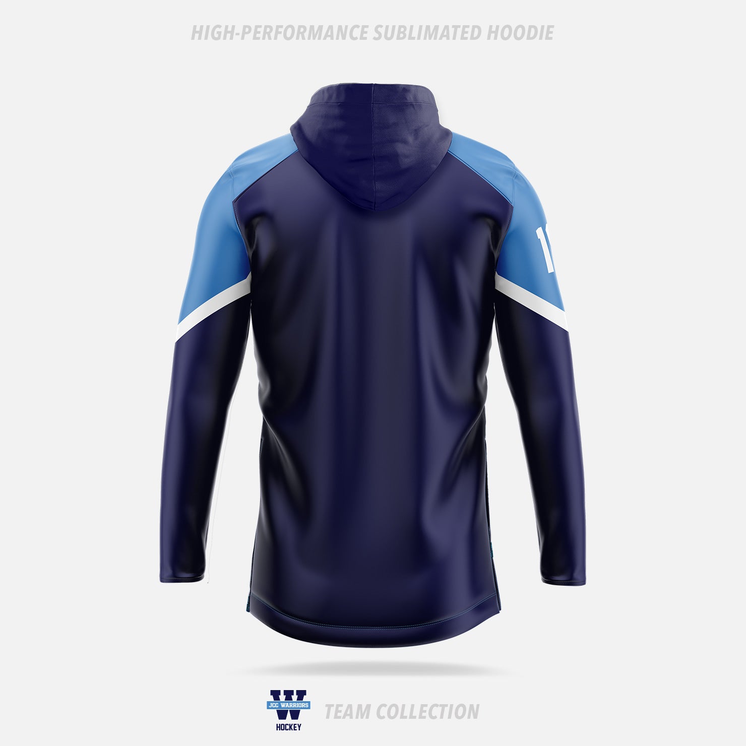 JCC Warriors High-Performance Sublimated Hoodie - JCC warriors Team Collection