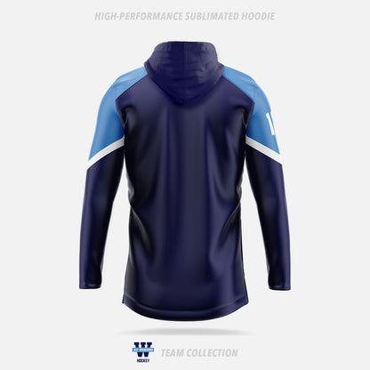 JCC Warriors High-Performance Sublimated Hoodie - JCC warriors Team Collection
