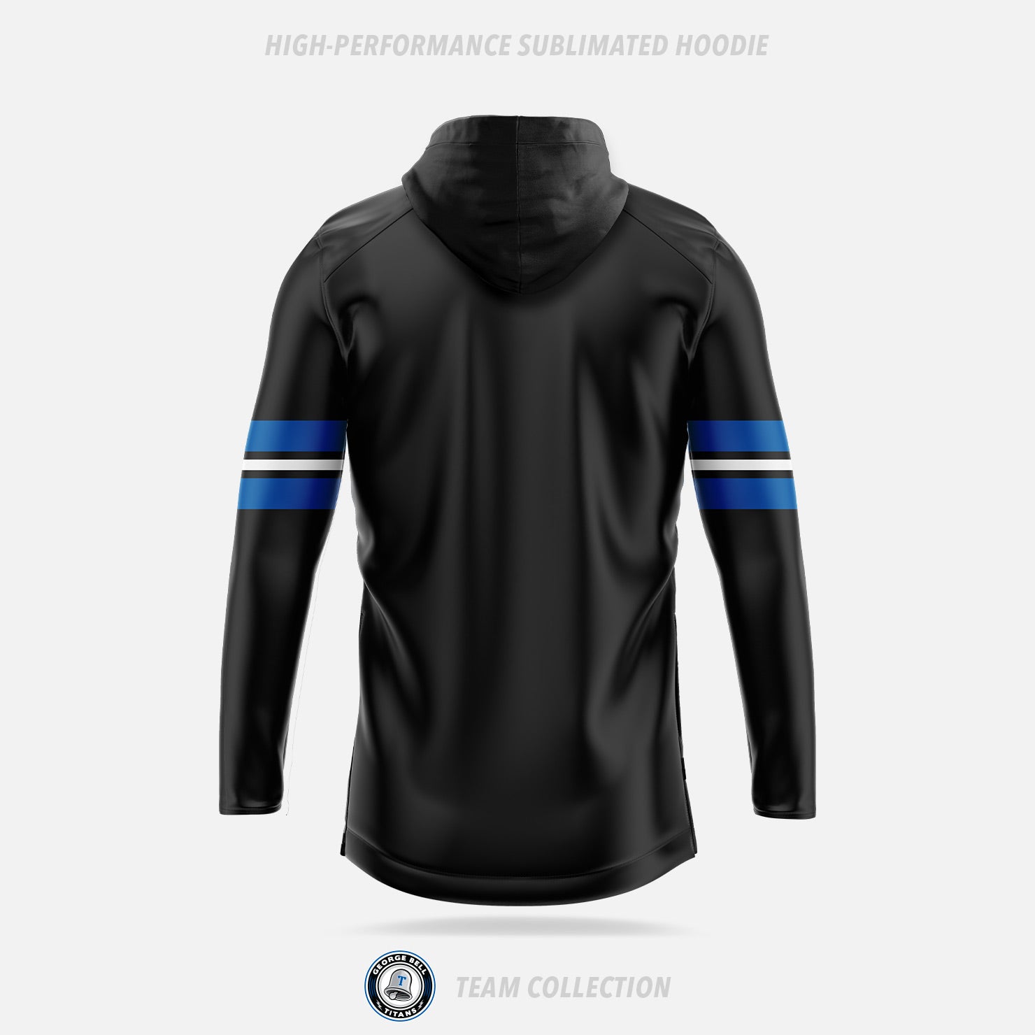 George Bell Titans High-Performance Sublimated Hoodie