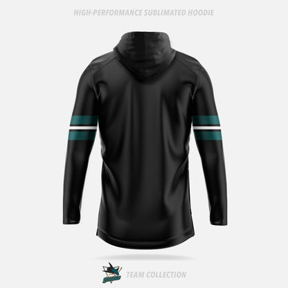Humber Valley Sharks High-Performance Sublimated Hoodie