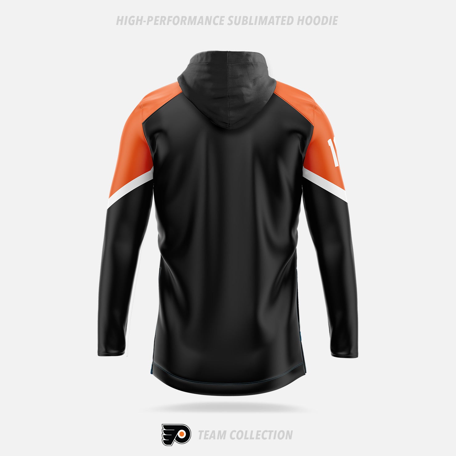 Don Mills Flyers High-Performance Sublimated Hoodie - Don Mills Flyers Team Collection