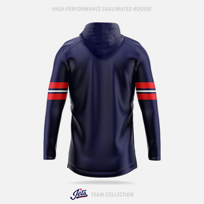 Mississauga Jets High-Performance Sublimated Hoodie