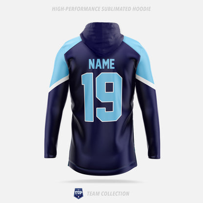 TOP Hockey High-Performance Sublimated Hoodie - TOP Hockey Team Collection