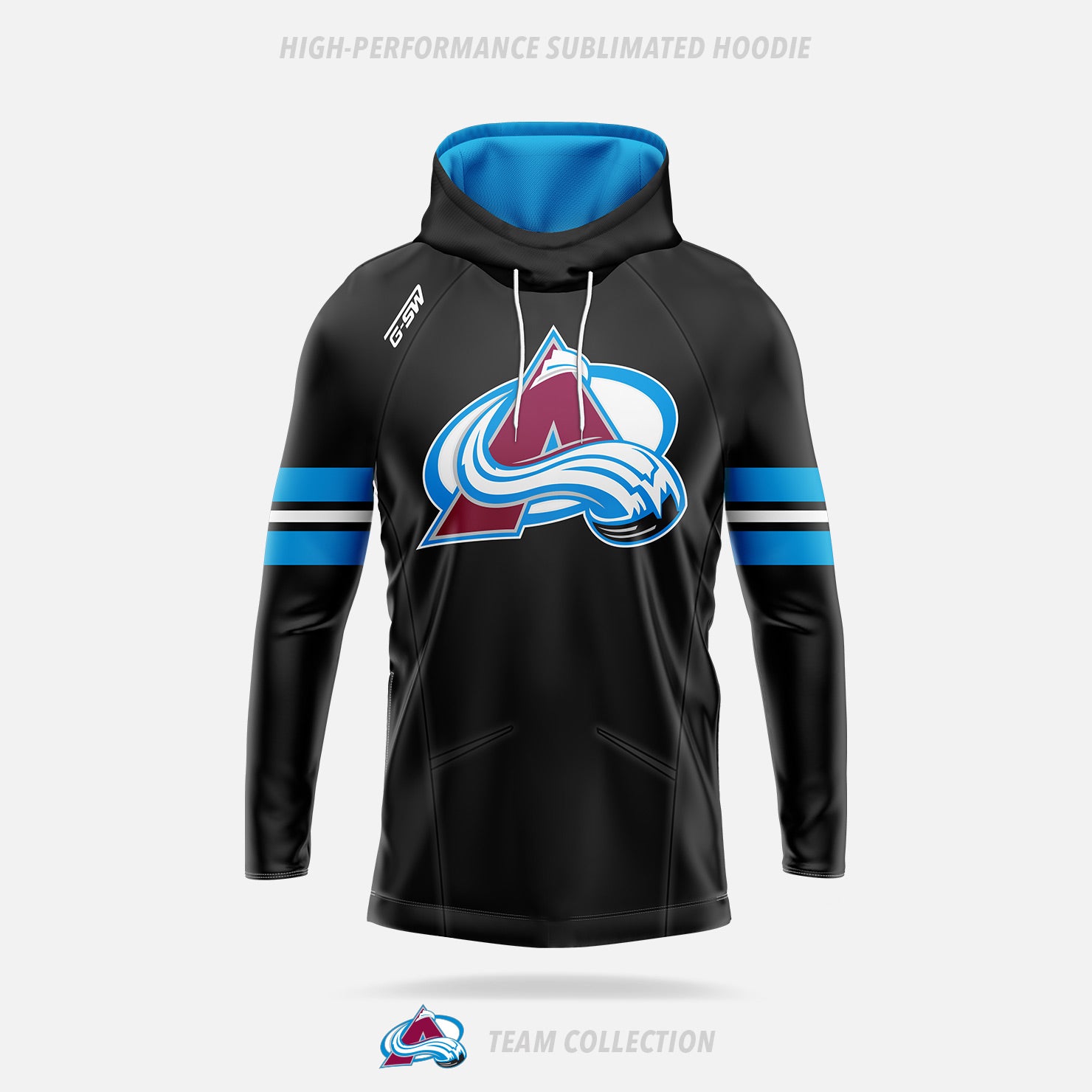 Avalanche Minor Sports High-Performance Sublimated Hoodie