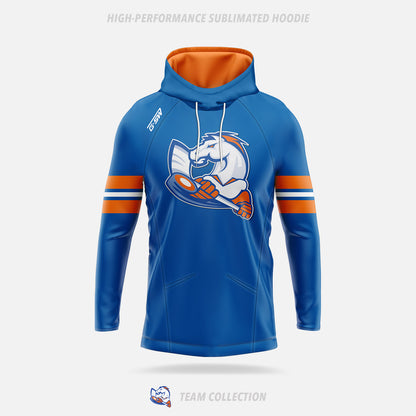Victoria Village Mustangs High-Performance Sublimated Hoodie