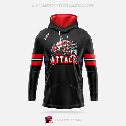 Toronto Attack High-Performance Sublimated Hoodie