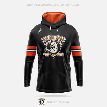Avenue Road Ducks Hockey High-Performance Sublimated Hoodie