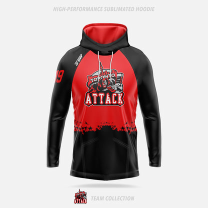 Toronto Attack High-Performance Sublimated Hoodie - Toronto Attack Team Collection
