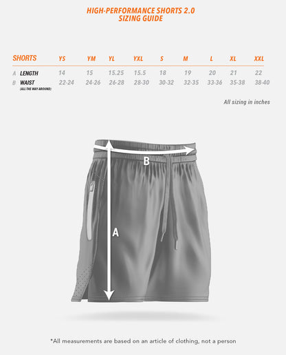 Don Mills Flyers High-Performance Shorts 2.0