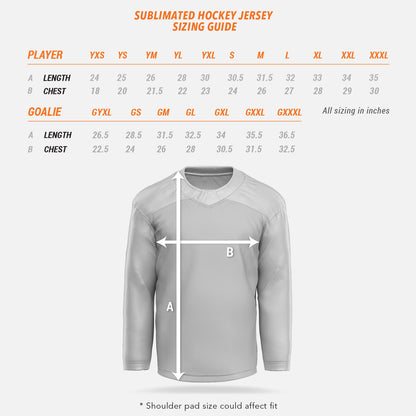 First Responder Charity Classic Sublimated Hockey Jersey (Police)