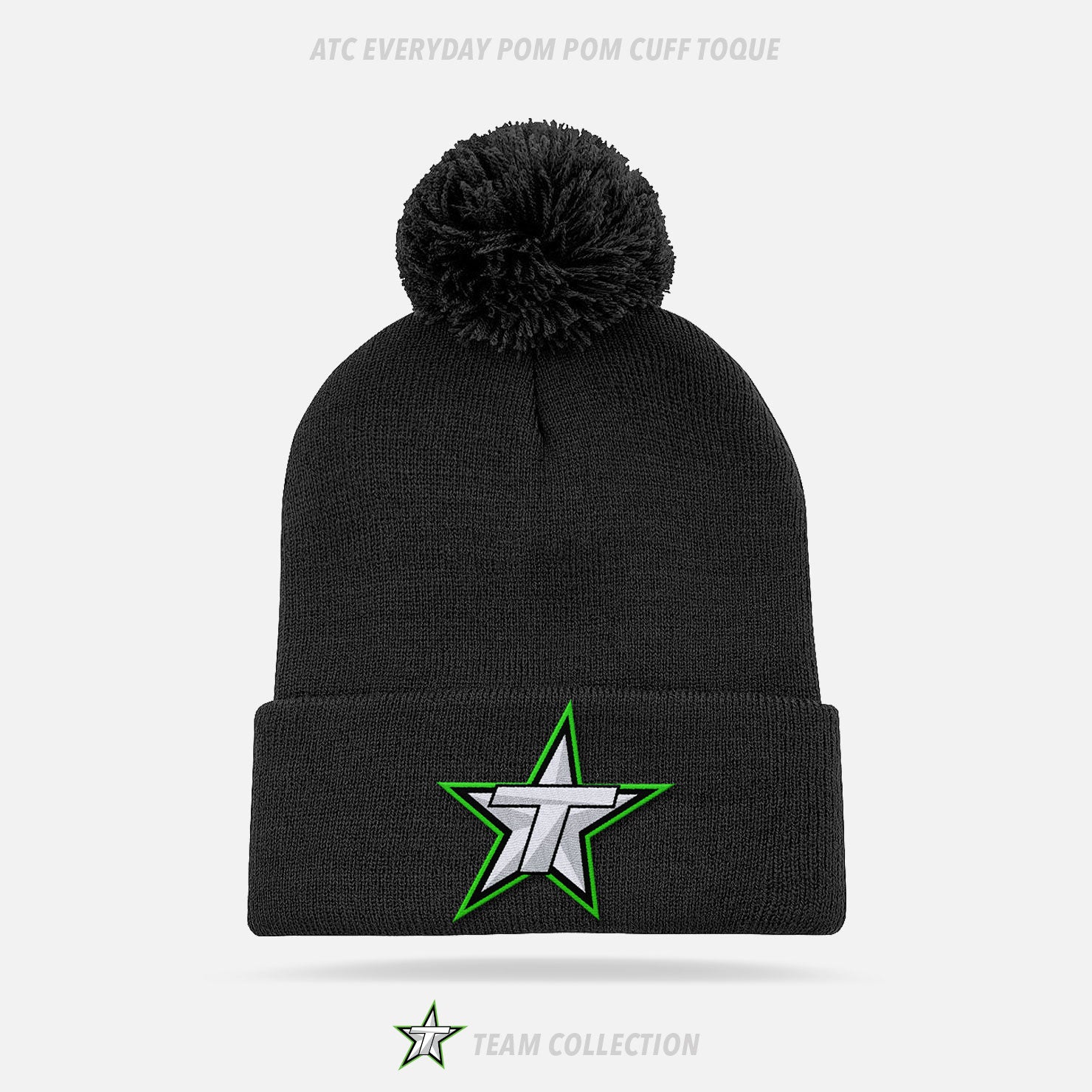 Toronto Stars ATC Everyday Pom Pom Cuff Toque - Toronto Stars Team Collection