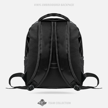 Midwest 49ers Hockey Vinyl Embroidered Backpack