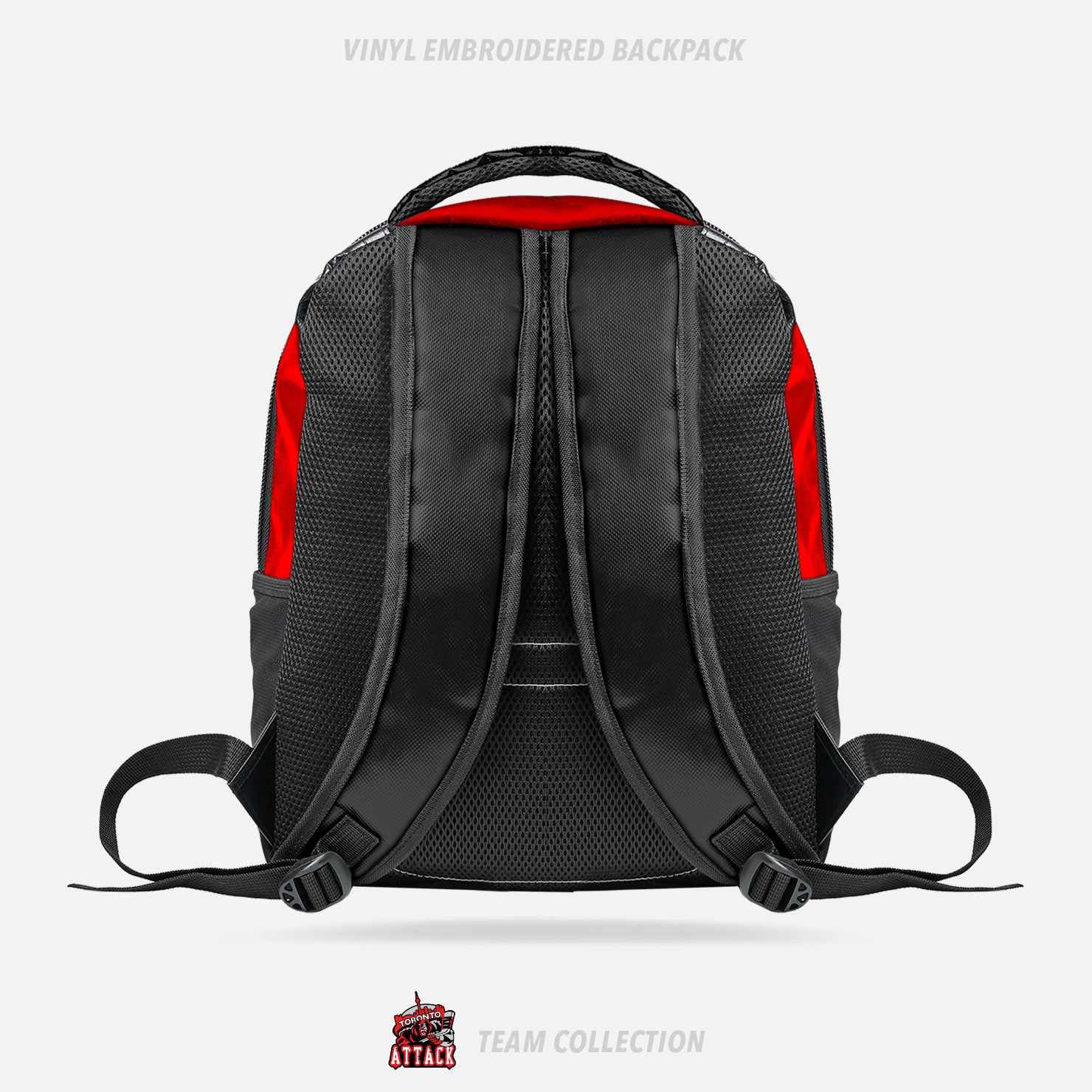 Toronto Attack Vinyl Embroidered Backpack