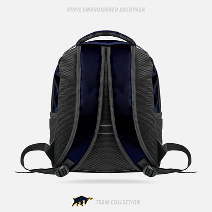 Forest Hill Hockey Vinyl Embroidered Backpack