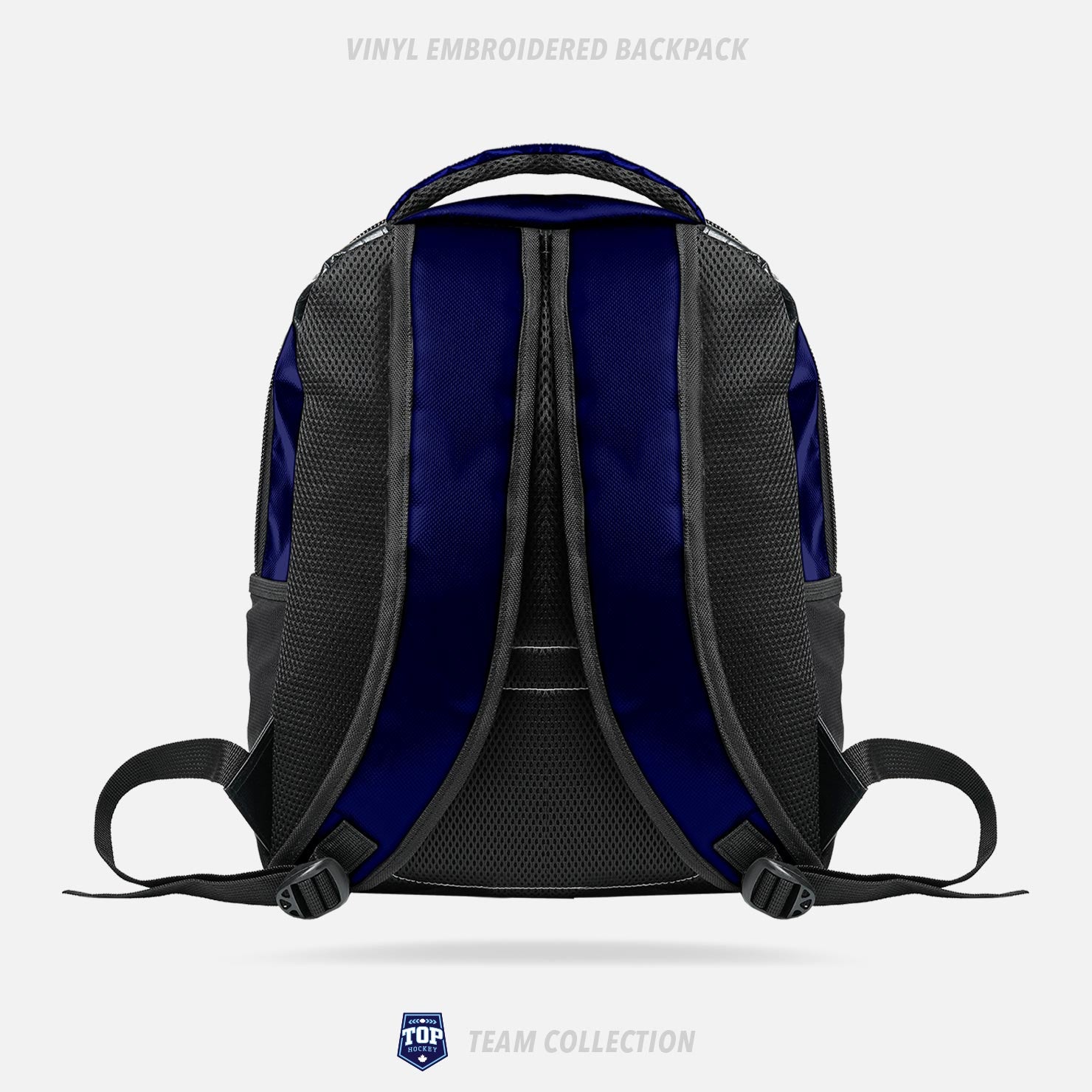 TOP Hockey Vinyl Embroidered Backpack