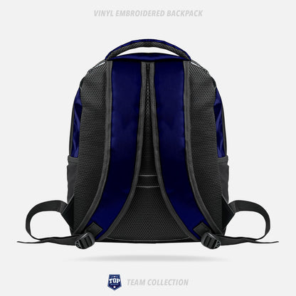 TOP Hockey Vinyl Embroidered Backpack