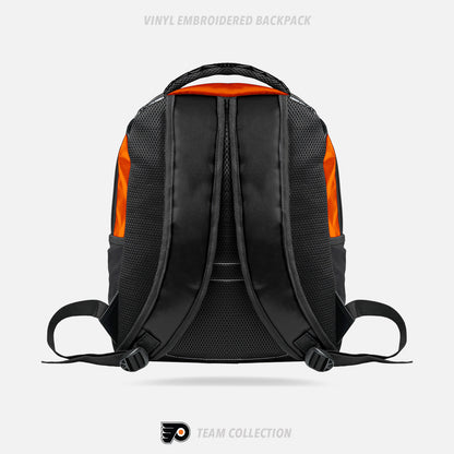 Don Mills Flyers Vinyl Embroidered Backpack