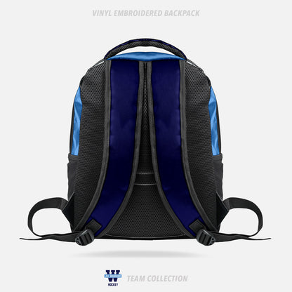 JCC Warriors Vinyl Embroidered Backpack