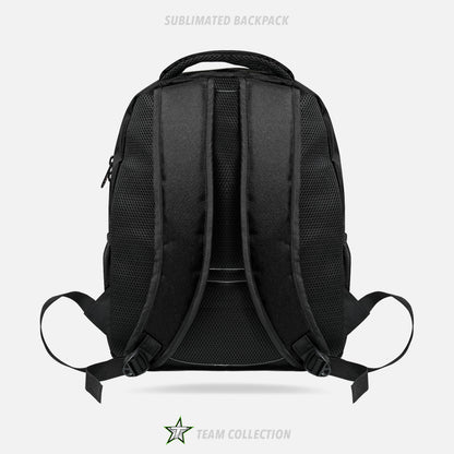 Toronto Stars (Gold) Sublimated Backpack - Toronto Stars Team Collection