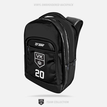 Vaughan Kings Vinyl Embroidered Backpack