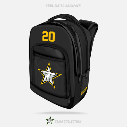 Toronto Stars (Gold) Sublimated Backpack - Toronto Stars Team Collection