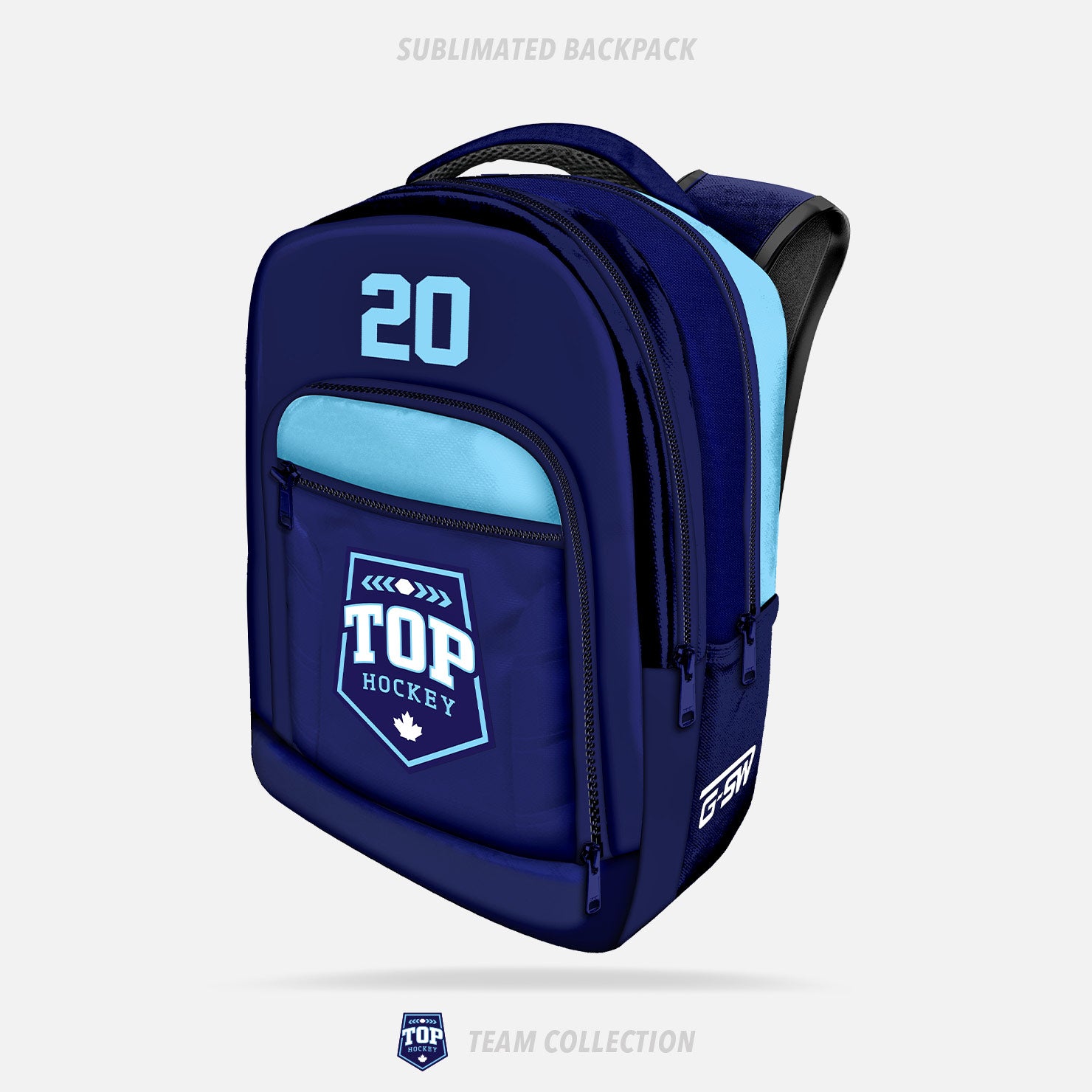 TOP Hockey Sublimated Backpack - TOP Hockey Team Collection