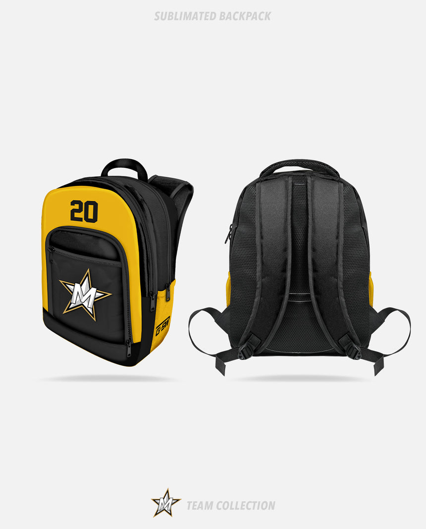 Mississauga Stars Sublimated Backpack - Mississauga Stars Team Collection