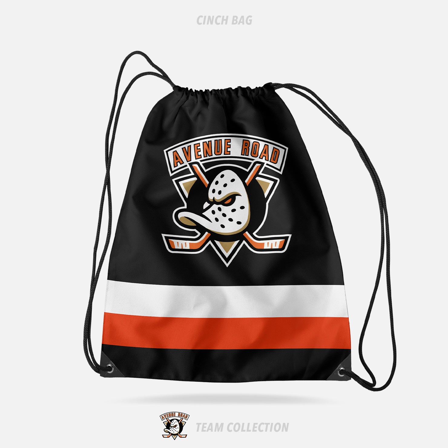 Avenue Road Ducks Hockey Cinch Bag