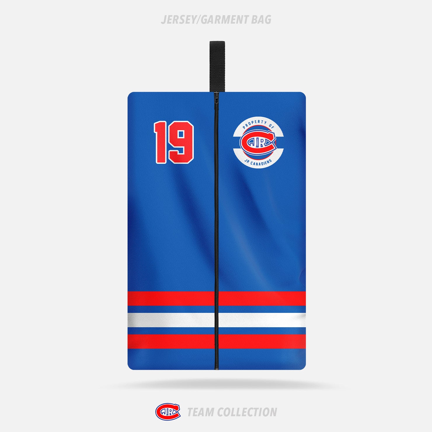 Toronto Jr. Canadiens Jersey/Garment Bag - Toronto Jr. Canadiens Team Collection