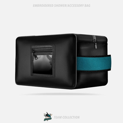 Humber Valley Sharks Embroidered Shower/Accessory Bag